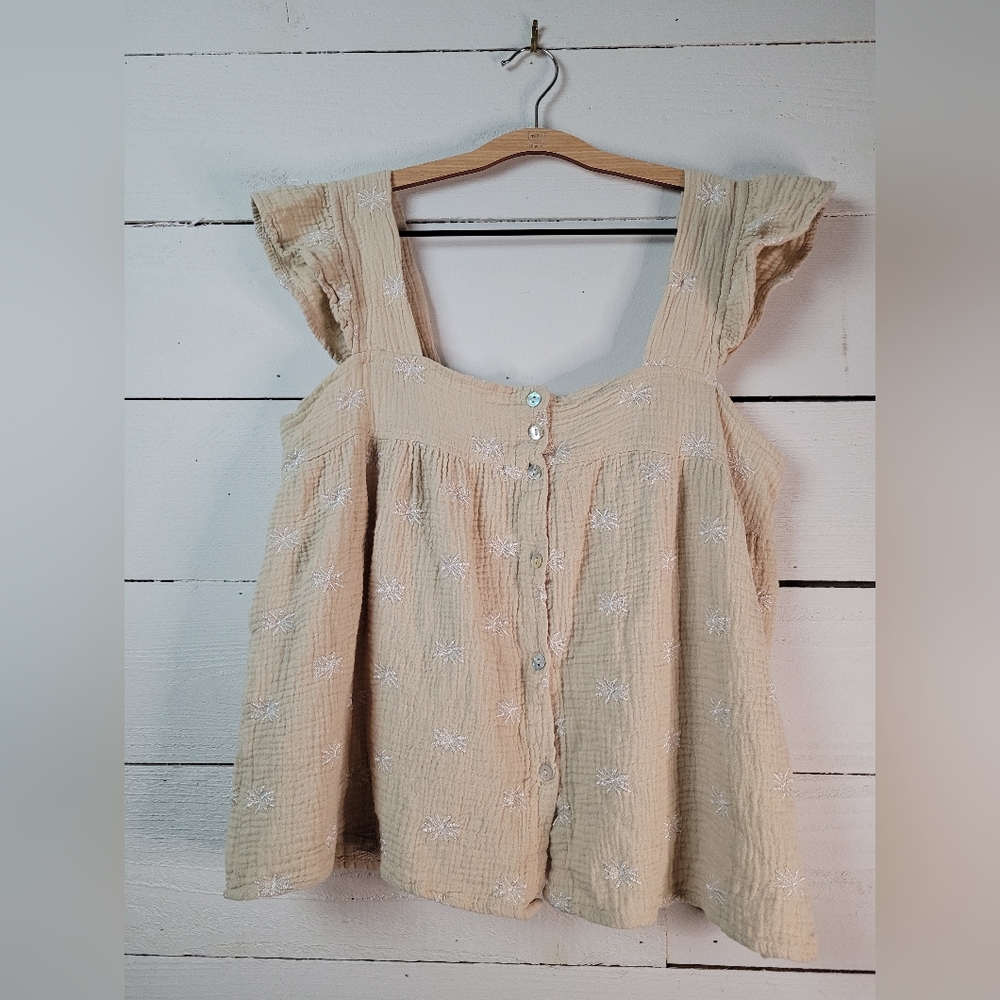 Joie - 100% cotton tank - size xl